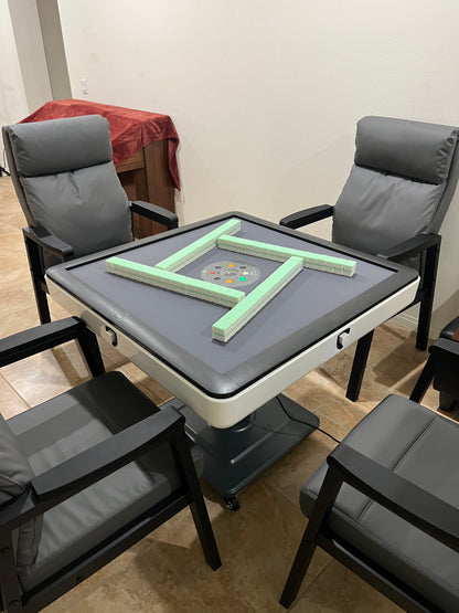四方城专属定制冉航811棋牌椅，头枕 扶手 人体工学椅，一套四个 Set of 4 chairs  包邮价