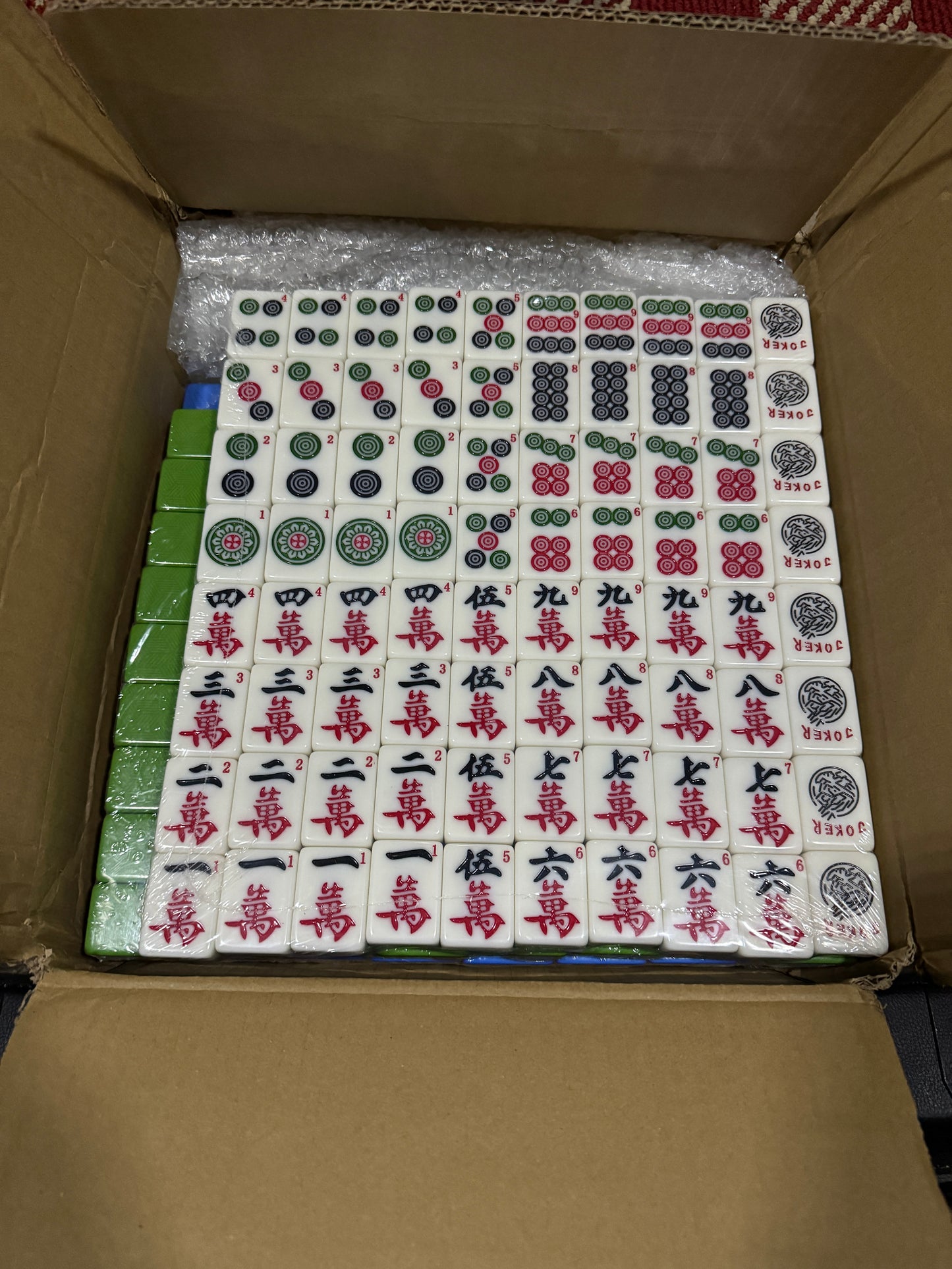 美式麻将牌 152张 American Mahjong tiles  152 tiles per set, 2 set